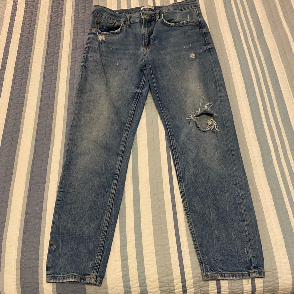 Zara Woman Premium Denim MidRise Jeans size 6